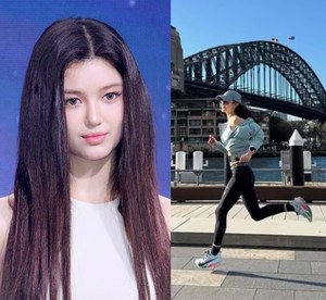 뉴진스 다니엘, 어도어와 '합의 NO'에도 여전히 달린다...'러닝' 근황 포착