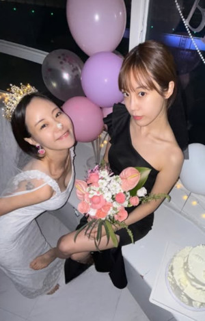 허영지, 눈물로 언니 보냈다...허송연♥적재 결혼에 "행복하게 잘 살아"