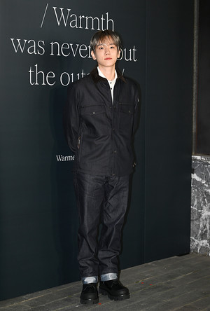 [포토] 백현 '겨울 청패션'