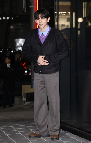 [포토] 방탄소년단 뷔 '공손한 인사'