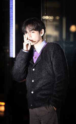 [포토] 방탄소년단 뷔 '시선 사로잡는 월드스타'