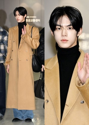 [포토] 투어스 도훈 '롱코트도 완벽 소화, 압도적 비주얼'