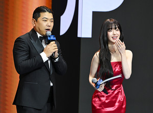 [포토] 최군-과즙세연 '스트리머 대상 함께해요'