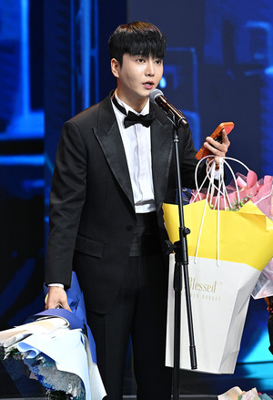 [포토] 김인호 '올해의 스트리머 수상'