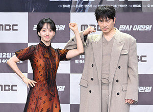 [포토] '판사 이한영'으로 만난 원진아-지성