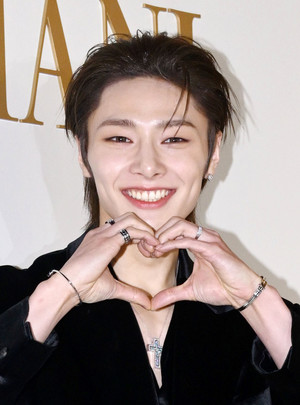 [포토] 스트레인키즈 아이엔 '시원시원한 입매'