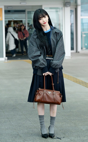 [포토] 에스파 카리나 '미녀의 출국길'