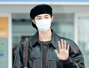 [포토] 변우석 '모자 스타일 어때요'