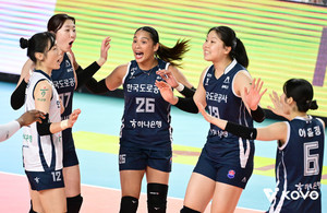 선두 한국도로공사, 2위와 '10점 차'...무난하게 1위 굳히기 돌입 - 뉴스 썸네일 이미지