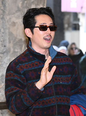 [포토] 스티븐 연 '반가운 표현은 확실하게'