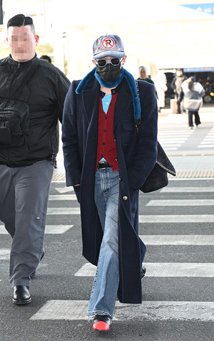 [포토] 지드래곤 '시선 끄는 공항패션'