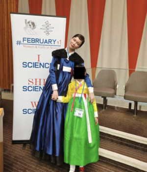 모델 송경아, 자식농사 대박...9살 딸 UN서 연설 '아시아인 최초'