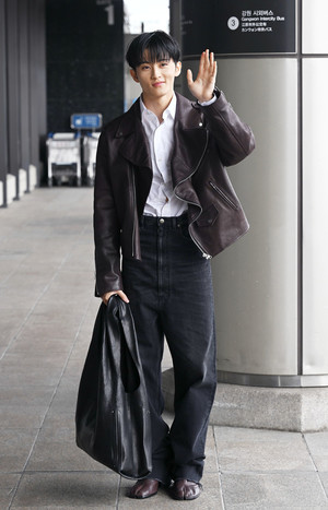 [포토] NCT 마크 '멋이 넘치는 패션'