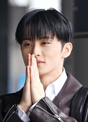 [포토] NCT 마크 '감사합니다'