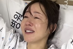 엄지원, 긴급 수술...눈물 나는 근황