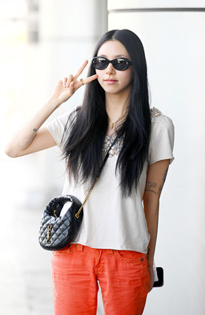 [포토] 트와이스 채영 '귀여운 브이'