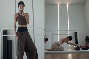 '엄태웅♥' 윤혜진, 극세사 몸매 자랑...완벽하다